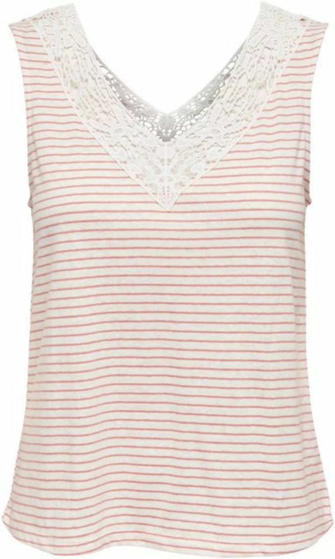 ONLY Trägertop ONLBENITA S/L V-NECK TOP JRS mit Spitze günstig online kaufen