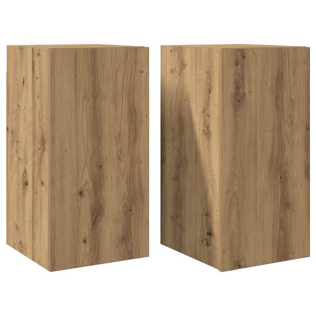 vidaXL TV-Schrank TV-Schränke 2 Stk. Artisan-Eiche 30,5x30x60 cm Holzwerkst günstig online kaufen