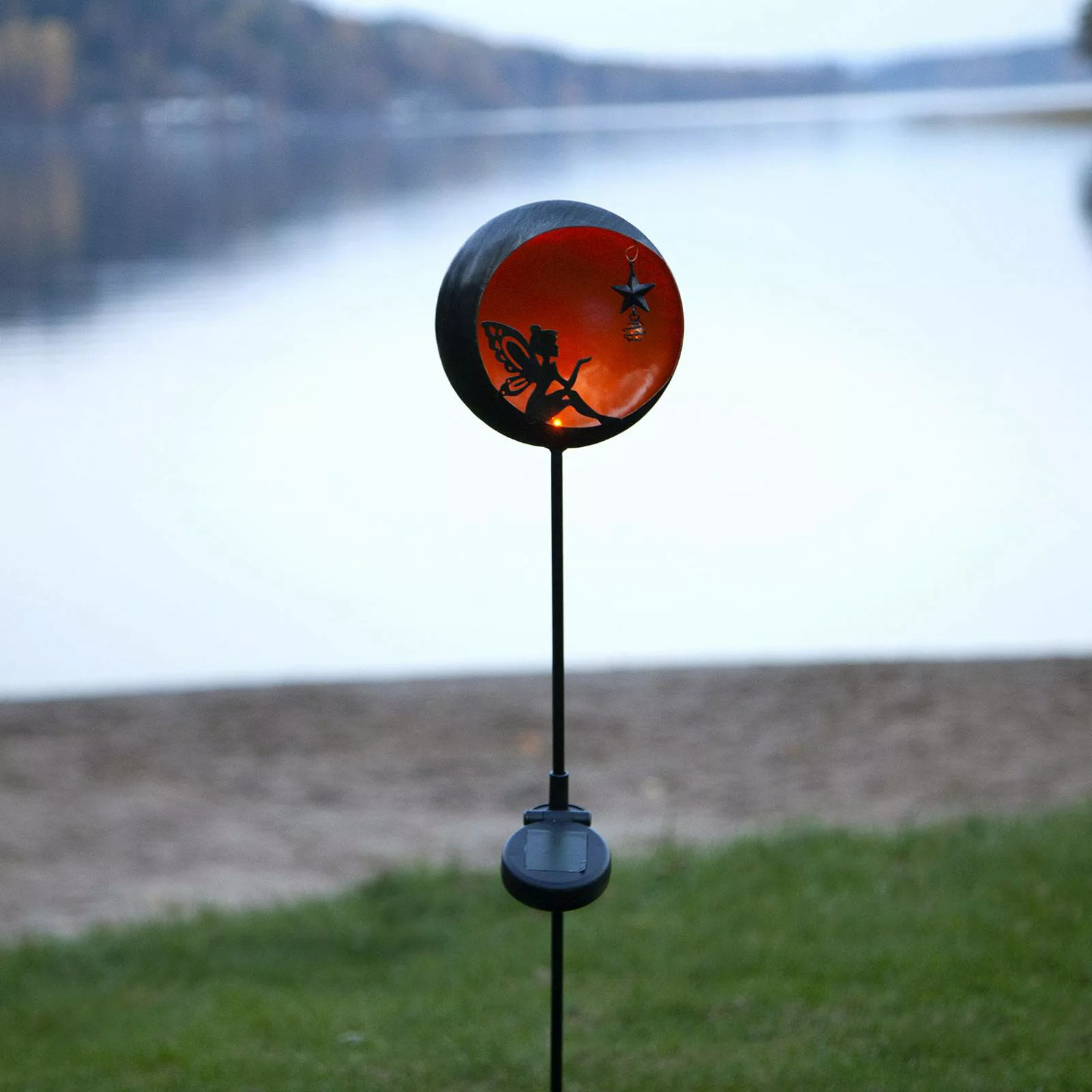 LED-Solarleuchte Fairytale, orange günstig online kaufen