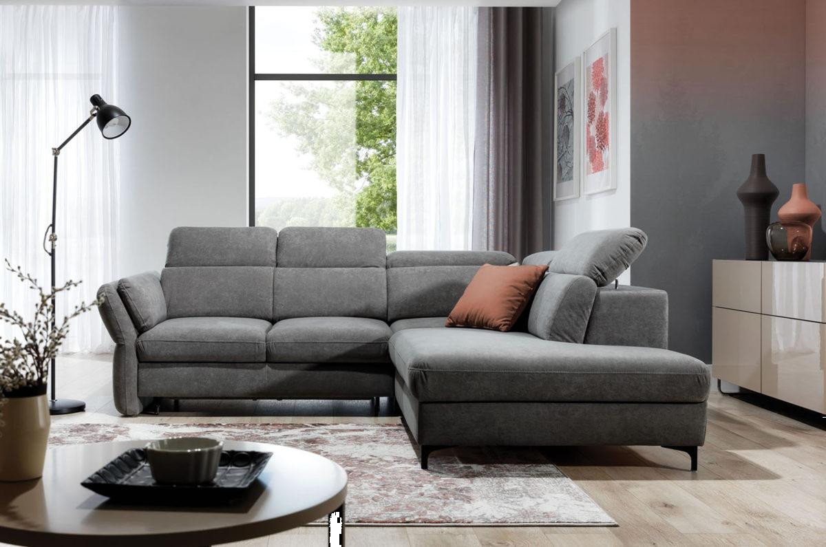 Xlmoebel Ecksofa Ecksofa mit Bettkasten in L-Form und Bettfunktion -, Herge günstig online kaufen