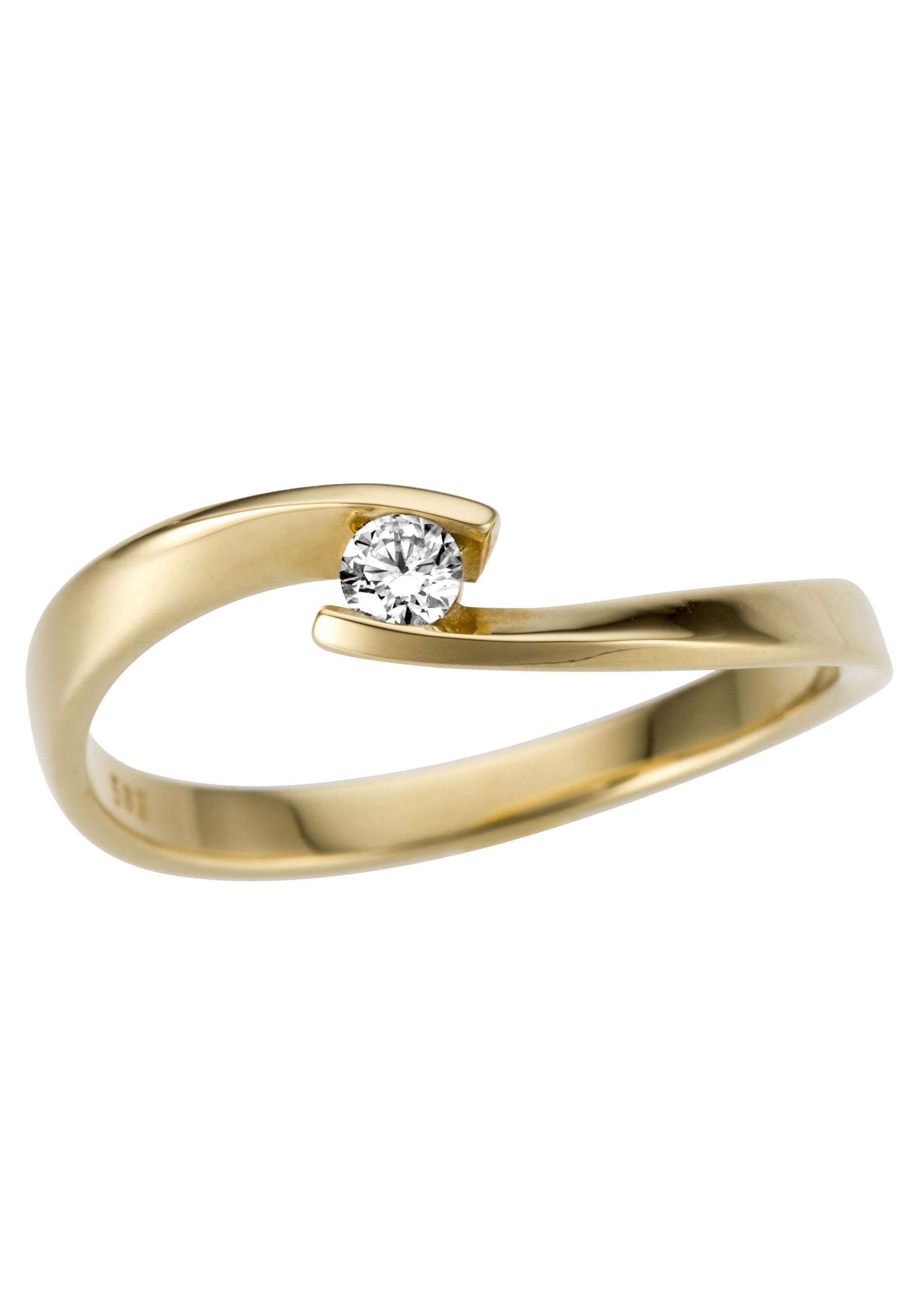 Firetti Goldring "Schmuck Geschenk Gold 333 Damenring Verlobungsring Goldri günstig online kaufen