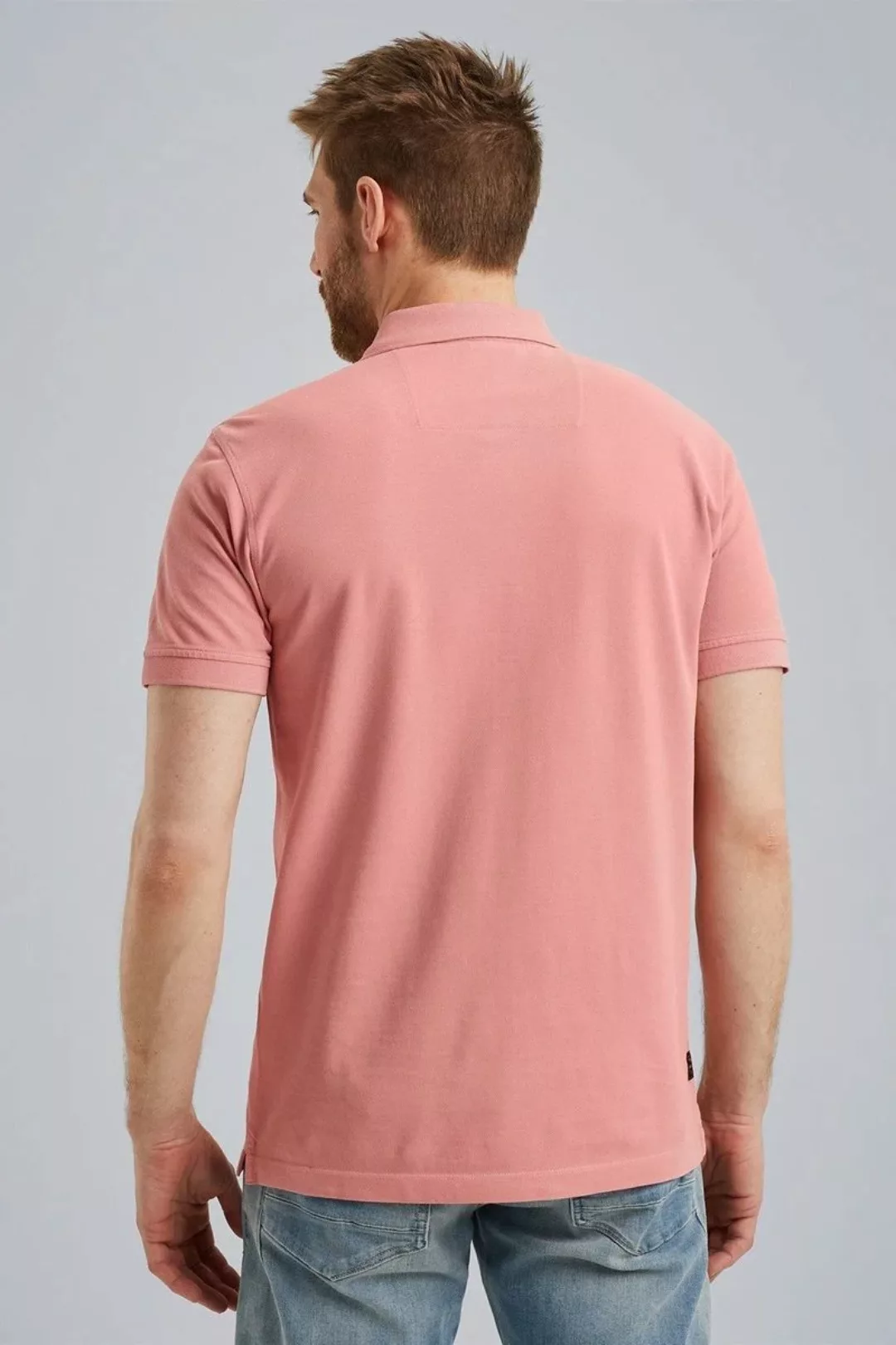 PME Legend Polo Garment Dye Rosa - Größe XXL günstig online kaufen