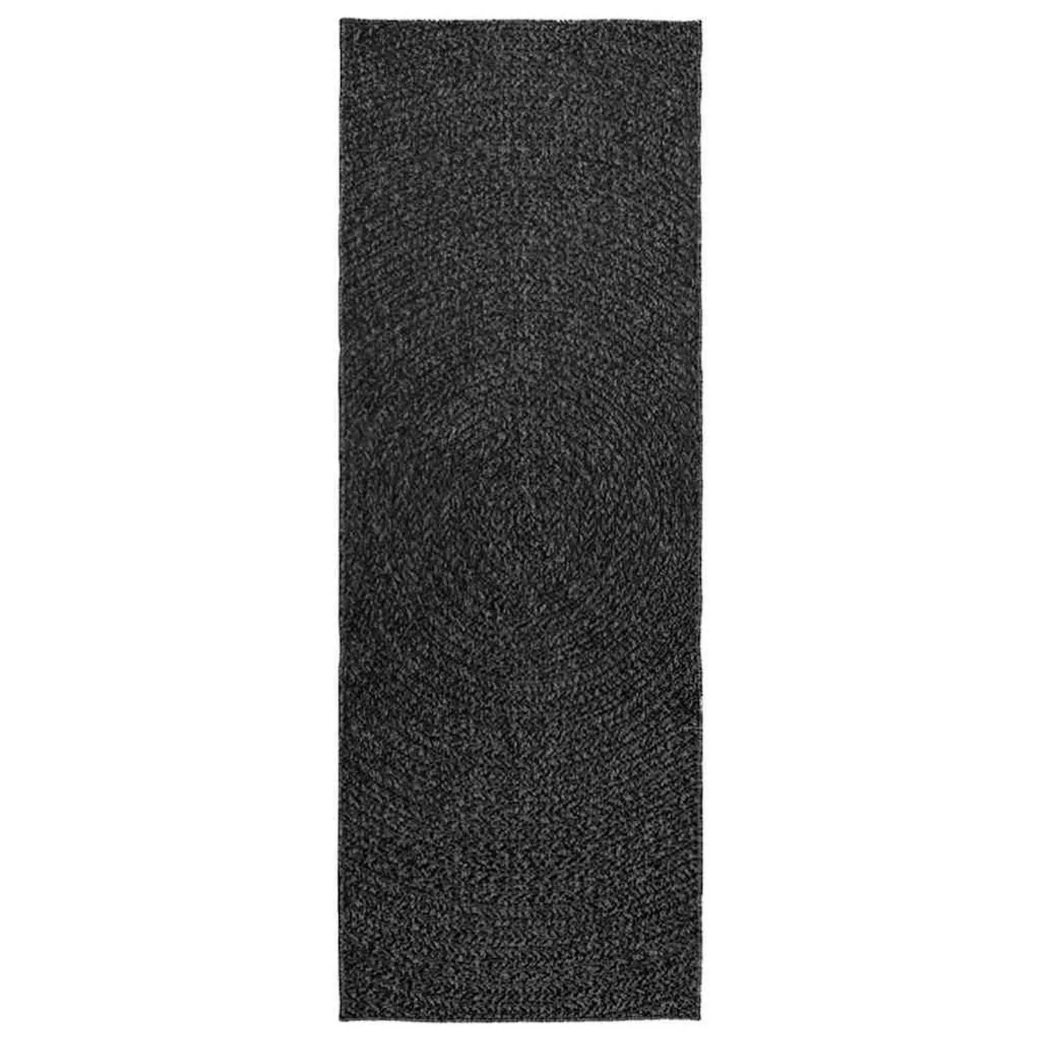 vidaXL Teppich Zizur Anthrazit 80x200 Cm Juteoptik Indoor Und Outdoor 22327 günstig online kaufen
