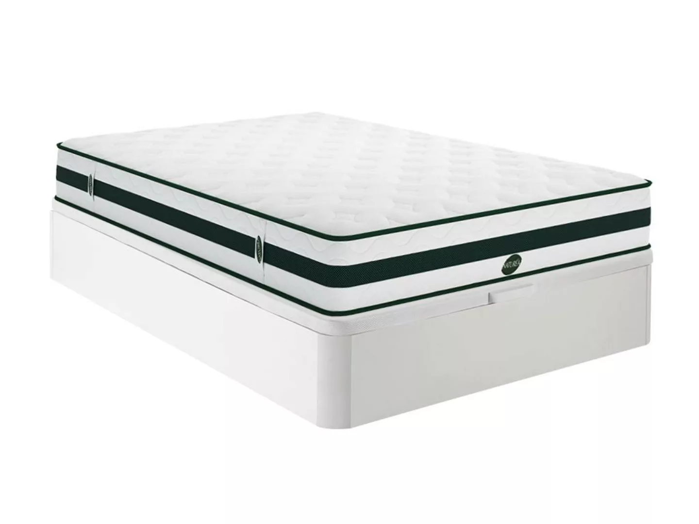 Set Untergestell mit Bettkasten + 5-Zonen-Taschenfederkernmatratze - 160 x günstig online kaufen