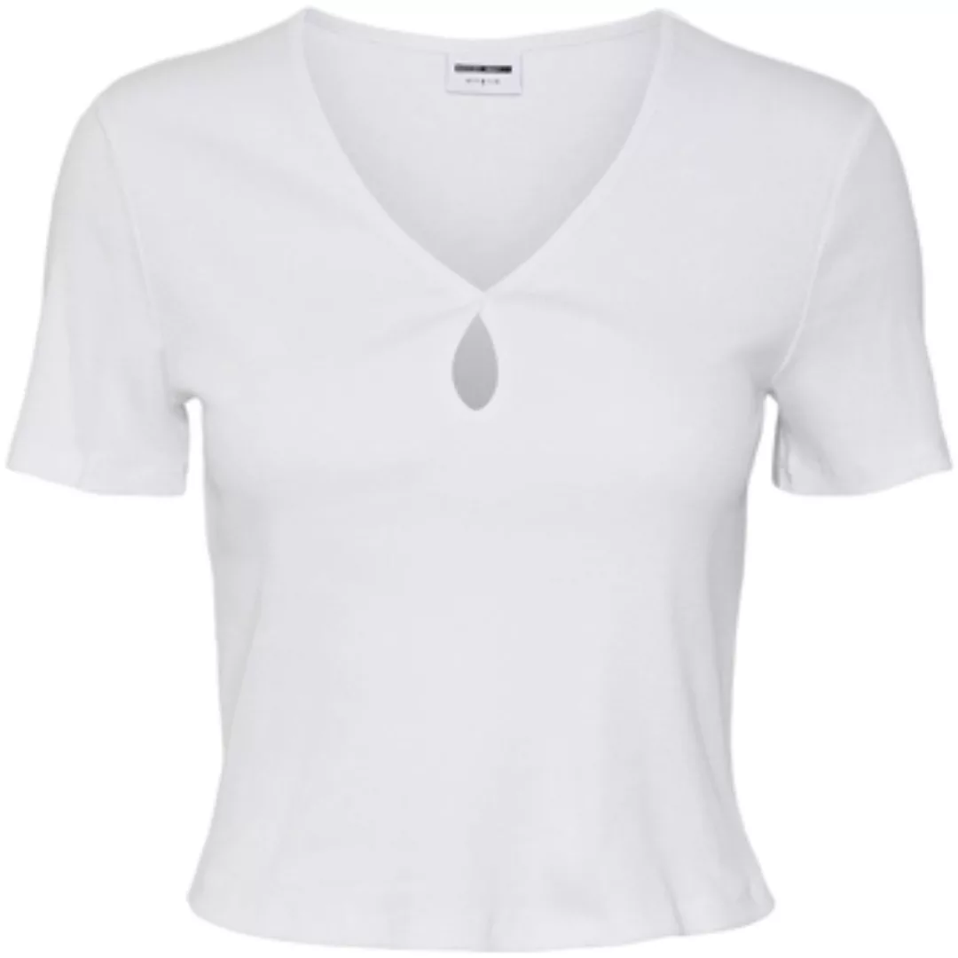 Noisy may T-Shirt Cut-Out Oberteil NMMAYA NMMAYA S/S O-NECK CUTOUT TOP NOOS günstig online kaufen