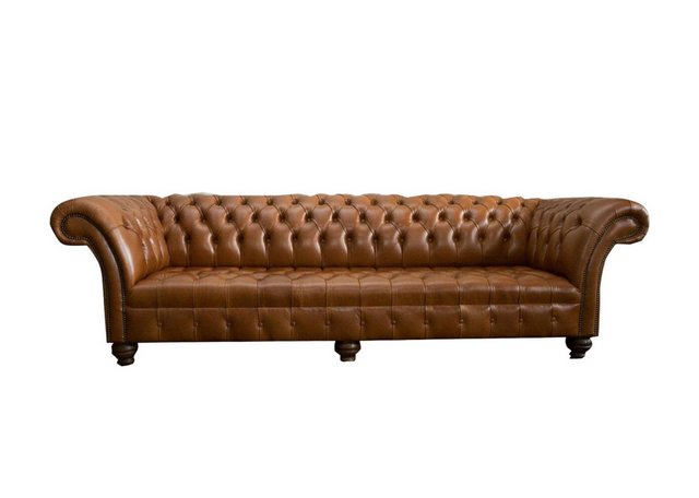 JVmoebel Chesterfield-Sofa Chesterfield 4 Sitzer Sofa Design Sofa Couch 265 günstig online kaufen