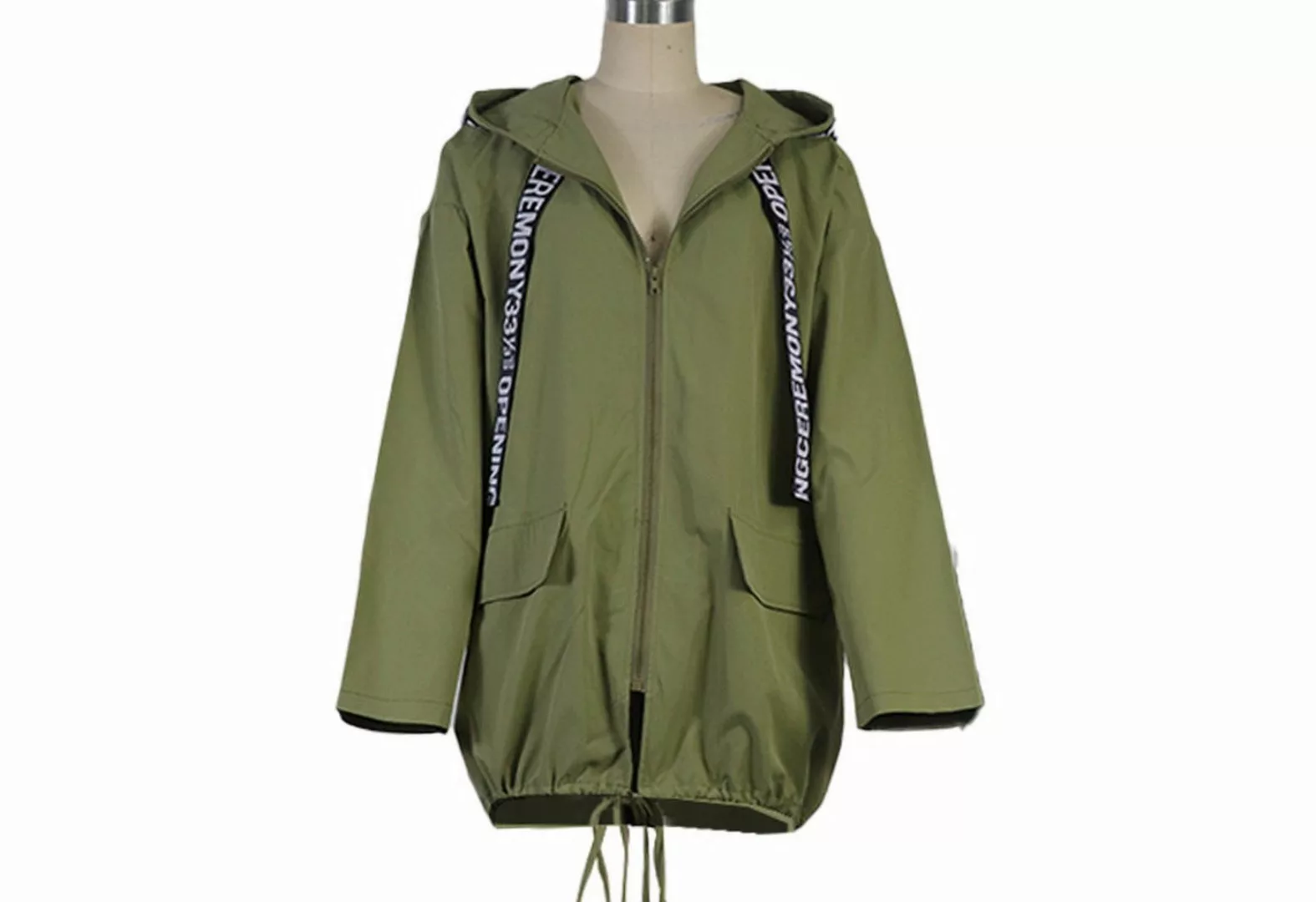 Nebelmeer Funktionsjacke Damen Herbst Winter lässiger lockerer Kapuzen-Tren günstig online kaufen