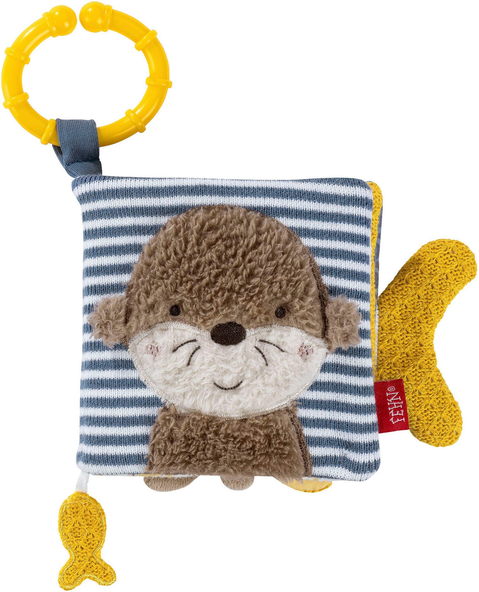 Fehn Greifspielzeug Otter Theo, Stoffbuch Otter günstig online kaufen