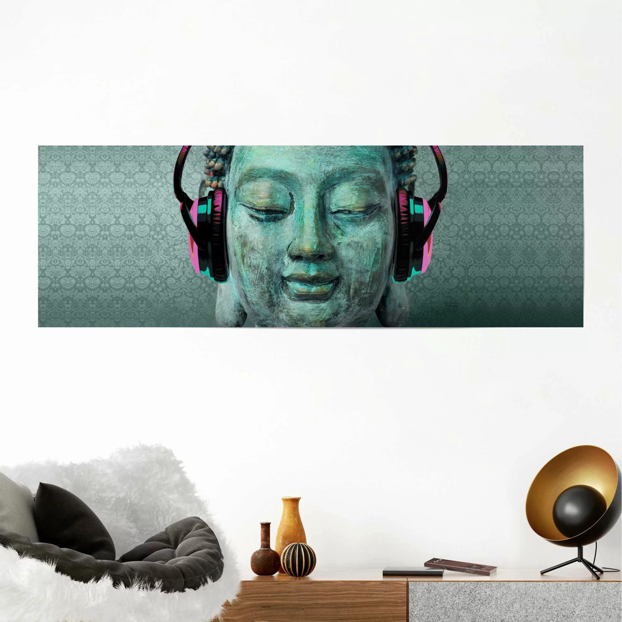 Reinders Poster "Buddha Kopfhörer", (1 St.) günstig online kaufen