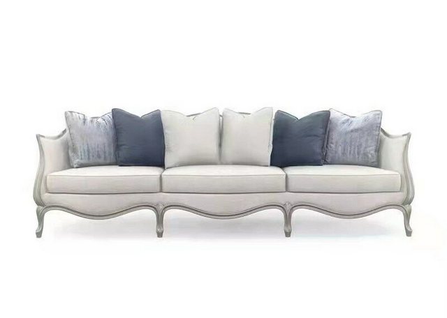 JVmoebel 3-Sitzer Design Sofa 3 Sitzer Stoff Couch Sofa Polster Wohnzimmer günstig online kaufen