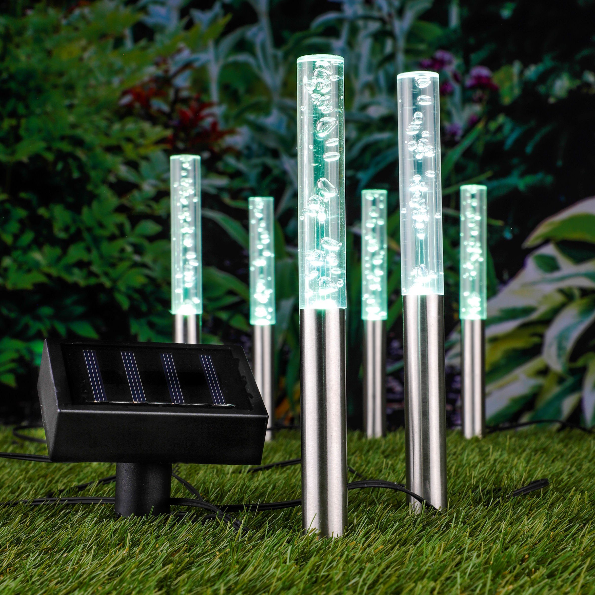 Spetebo LED Solarleuchte LED Solar Leuchten günstig online kaufen