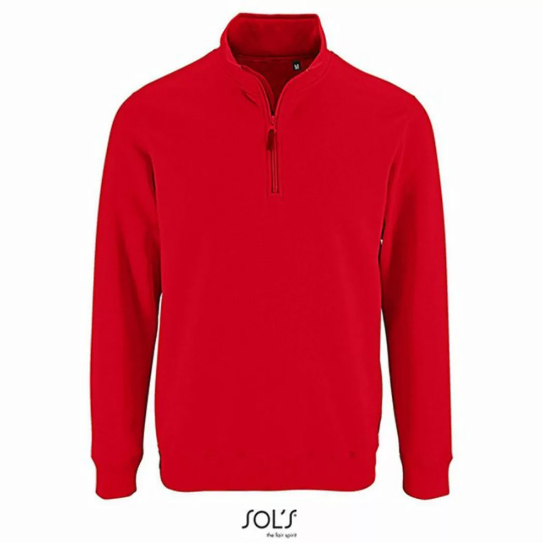 SOLS Sweatshirt Herren Zip High Collar Sweatshirt Stan günstig online kaufen