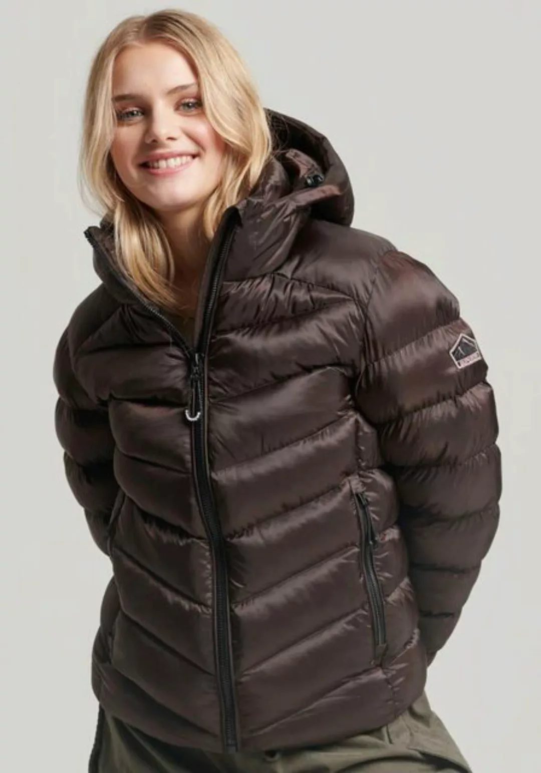 Superdry Steppjacke HOODED FUJI PADDED JACKET günstig online kaufen