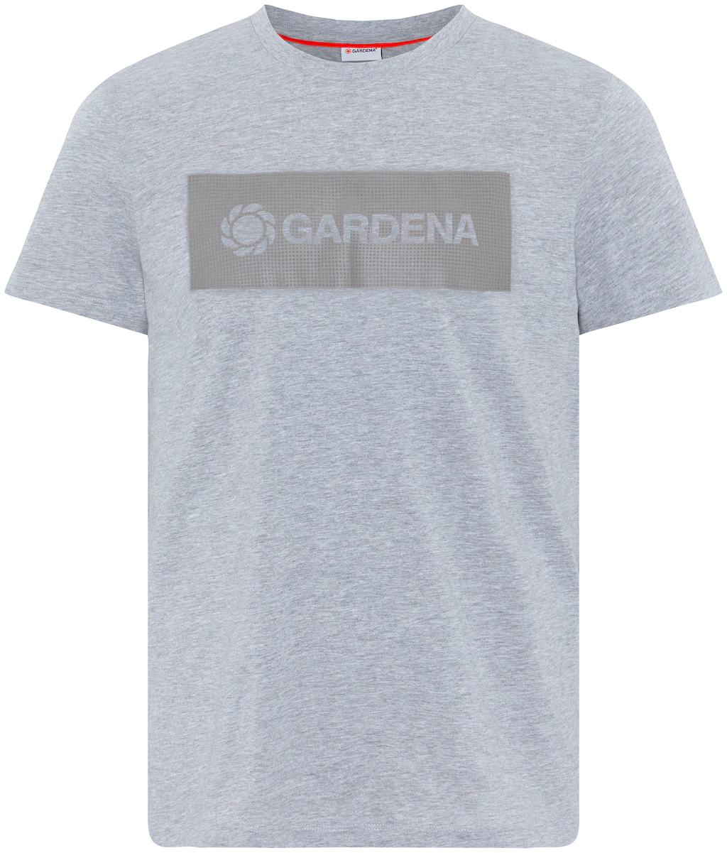 GARDENA T-Shirt "Vapor Blue Melange", mit Gardena-Logodruck günstig online kaufen