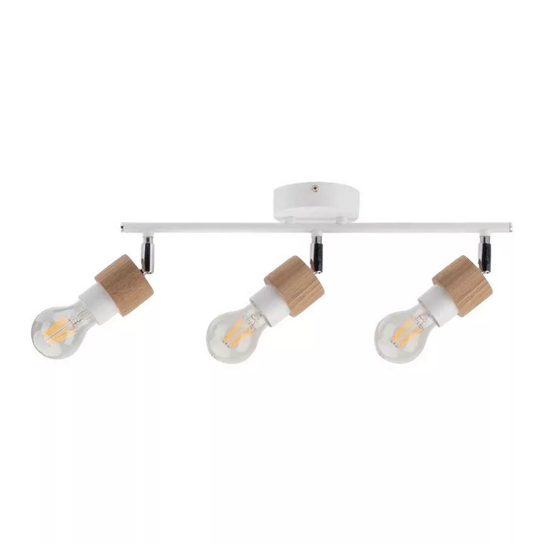 BRITOP Lighting Deckenleuchte 2831302 weiß natur Metall Eiche B/H/T: ca. 46 günstig online kaufen