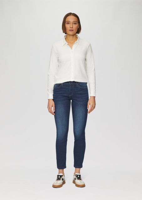 s.Oliver 5-Pocket-Jeans Jeans Betsy / Slim Fit / Mid Rise / Slim Leg günstig online kaufen