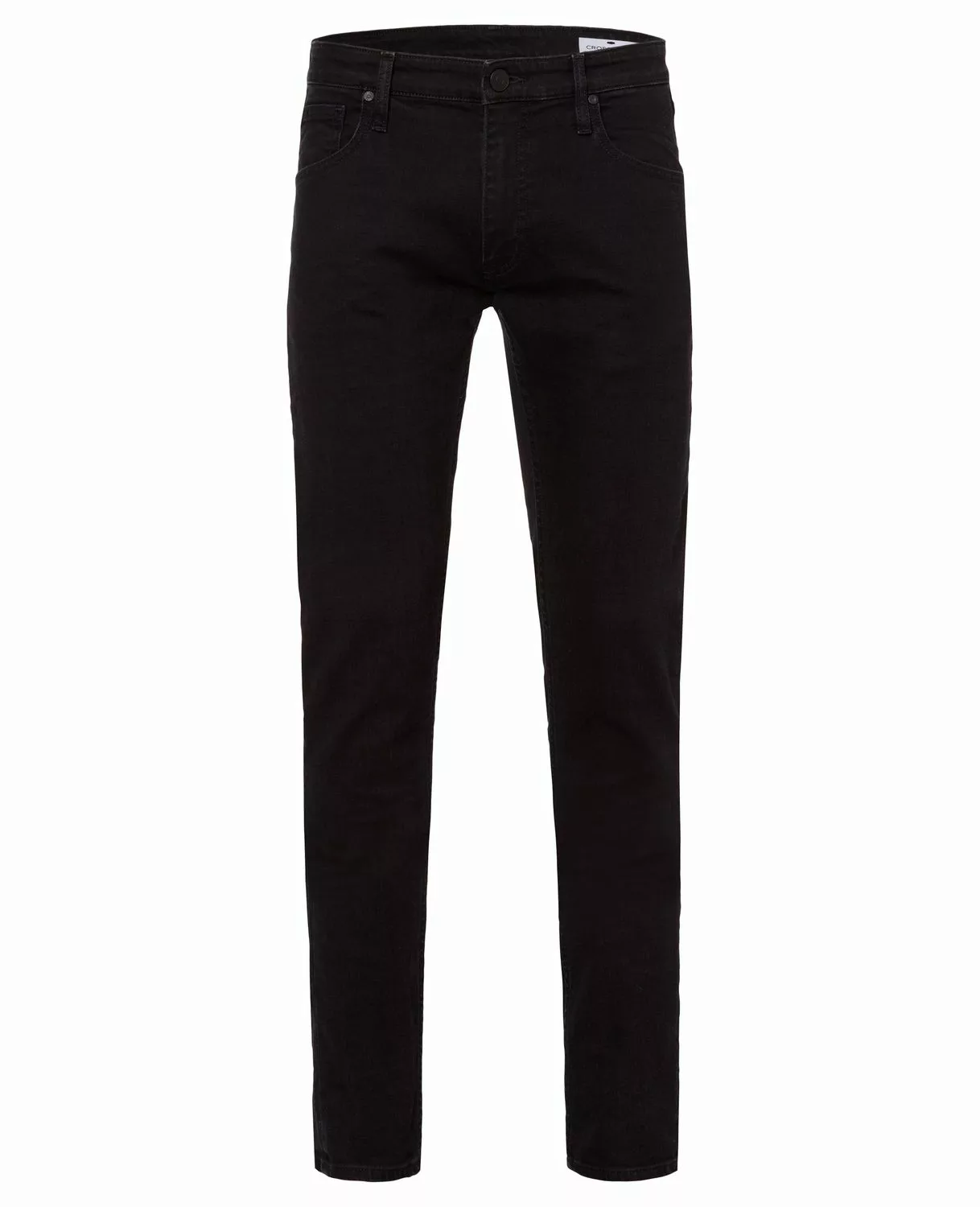 Cross Jeans Herren Jeans Damien - Slim Fit - Schwarz - Black günstig online kaufen