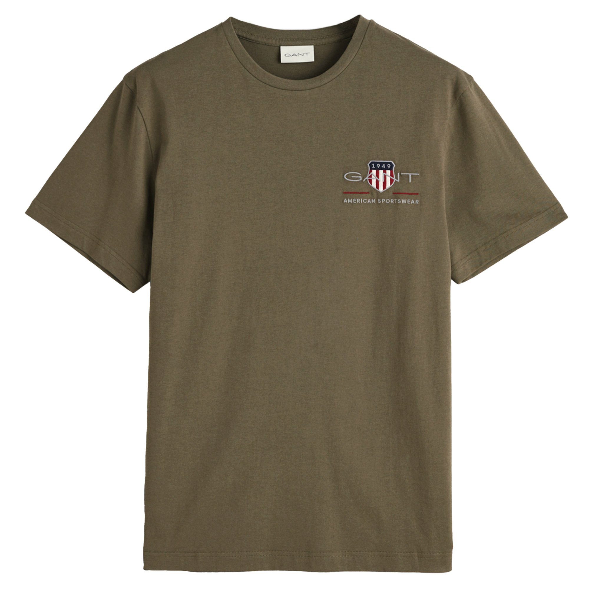 Gant T-Shirt Herren T-Shirt 1er Pack günstig online kaufen
