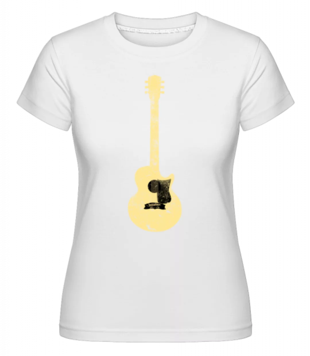 Gitarre Durchsichtig · Shirtinator Frauen T-Shirt günstig online kaufen