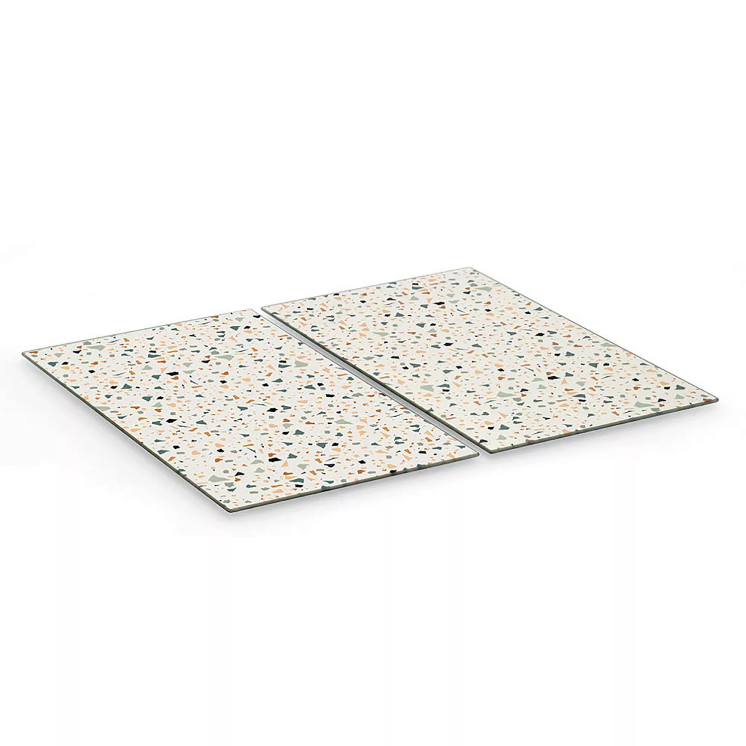 Zeller Present Schneidebrett »Herdabdeck-/Schneideplatten-Set "Terrazzo", 2 günstig online kaufen