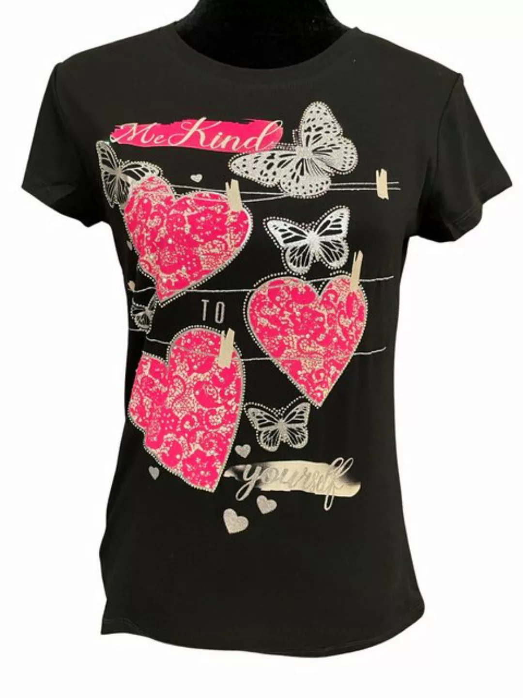 Fashion and Sports T-Shirt FaS205 Shirt Schmetterling 2-farbig AA ca. 47 cm günstig online kaufen