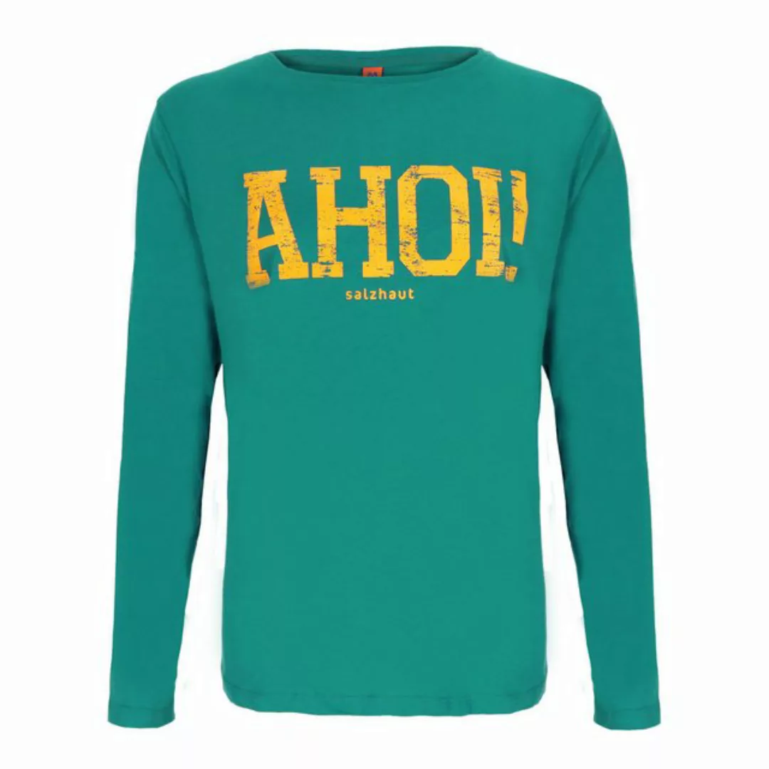 salzhaut Langarmshirt Herren Shirt Kant mit Ahoi-Print - Sweatshirt mit Run günstig online kaufen