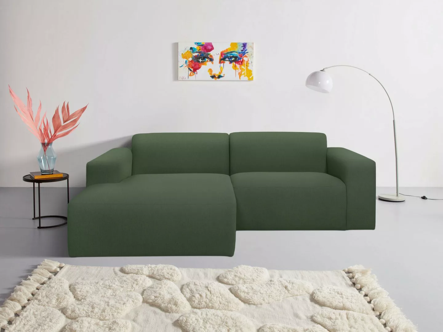 INOSIGN Ecksofa "Koa,228cm, L-Form, Modulsofa, Webstoff, Cord", Designsofa günstig online kaufen