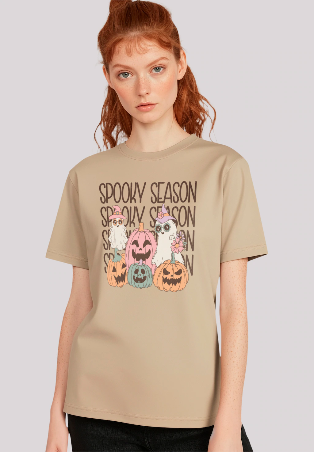 F4NT4STIC T-Shirt "Retro Halloween Spooky Season October", Premium Qualität günstig online kaufen