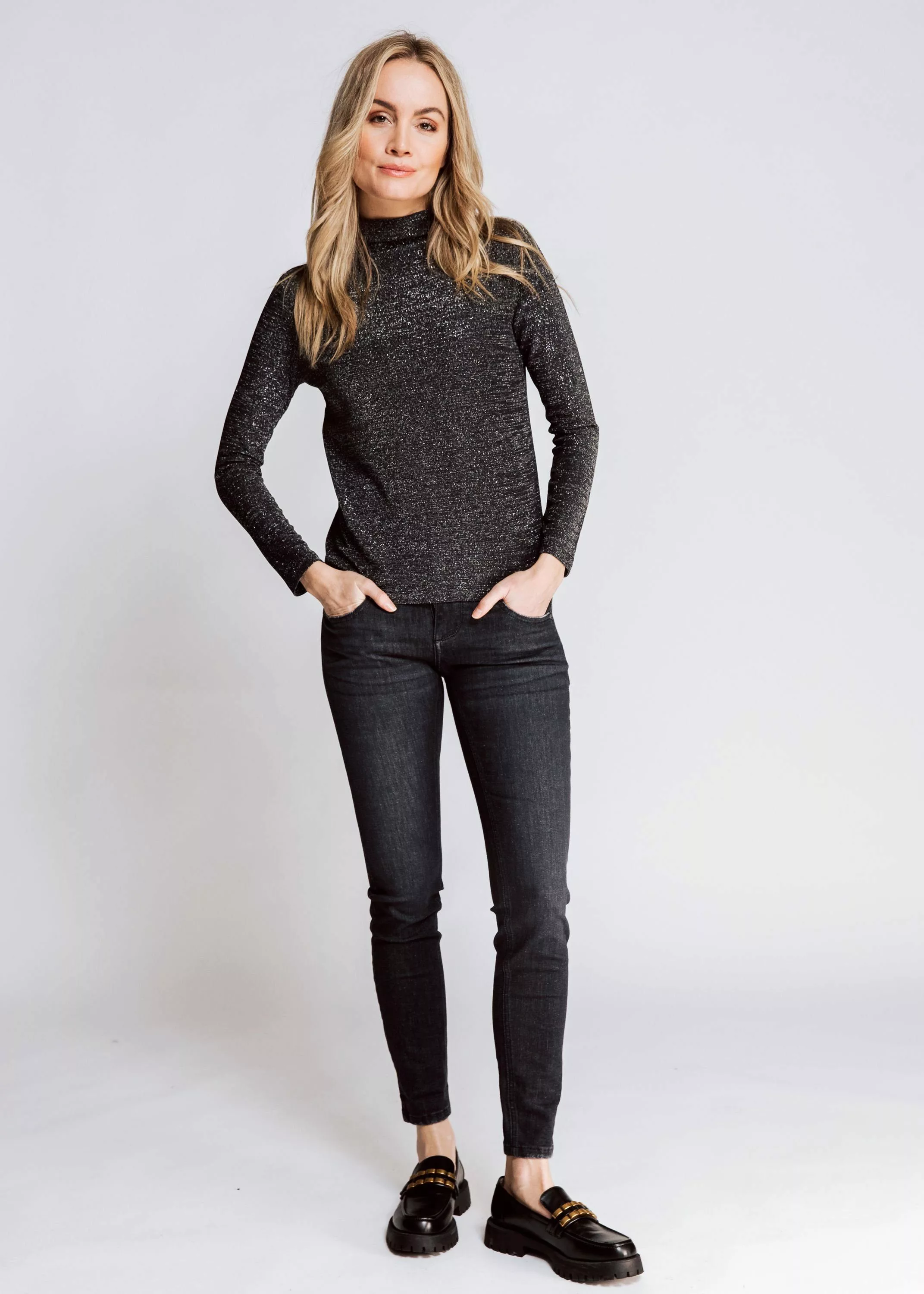 Zhrill Sweatshirt Sweatshirt ABIGAIL Black (0-tlg) günstig online kaufen