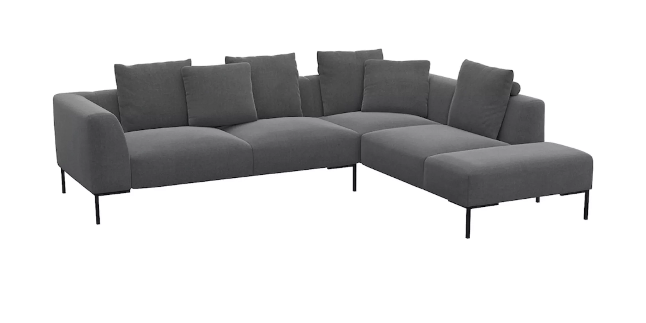 FLEXLUX Ecksofa "Sava Designsofa, bequem und komfortabel, L-Form", Taschenf günstig online kaufen