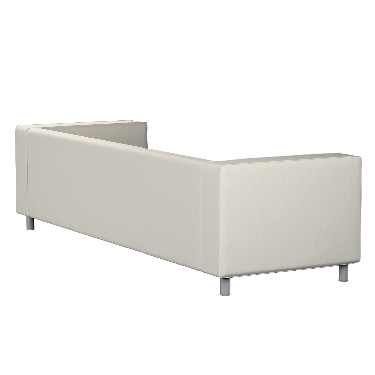 Bezug für Klippan 4-Sitzer Sofa, hellgrau , Bezug für Klippan 4-Sitzer, Cot günstig online kaufen