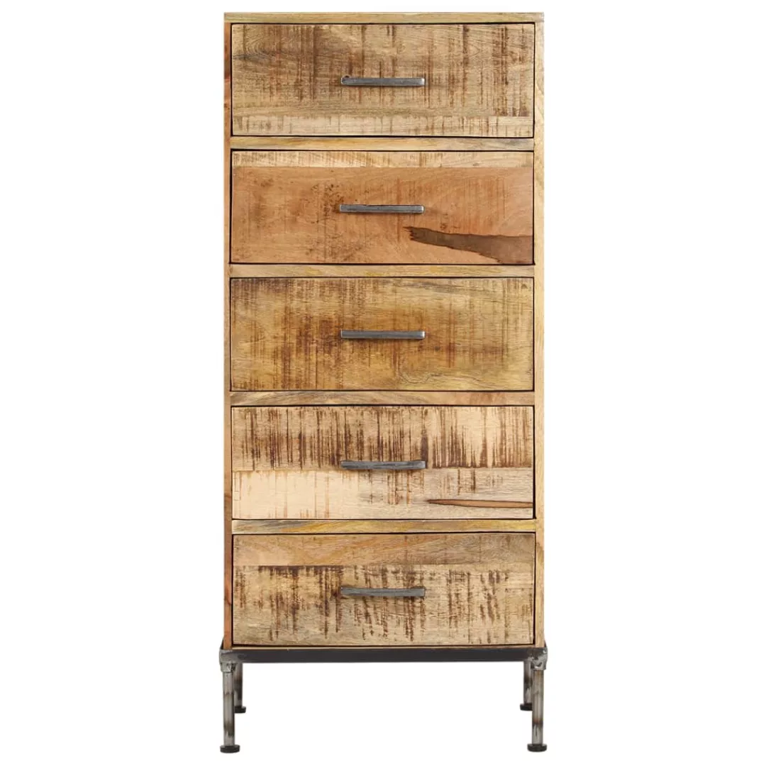 Kommode 45 X 35 X 106 Cm Mango-massivholz günstig online kaufen