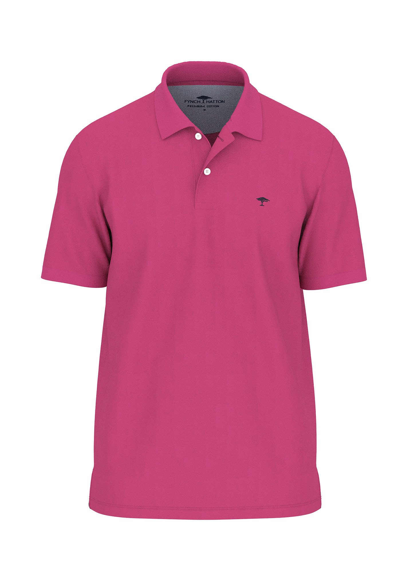 FYNCH-HATTON Poloshirt – Kurzarm Polo unifarben günstig online kaufen