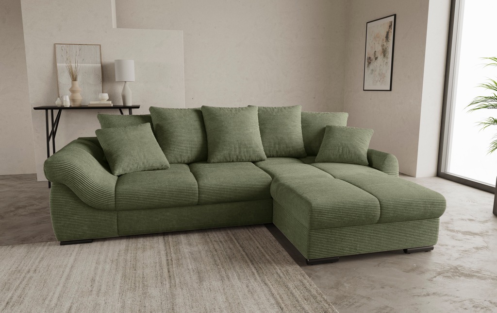 Mr. Couch Ecksofa "Livorno DuraFlex L-Form", inkl. Hochschläfer-Bettauszug, günstig online kaufen