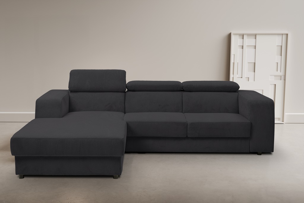 WERK2 Ecksofa "Cherry, modernes Sofa mit Komfortfunktionen, Breite 270cm, L günstig online kaufen