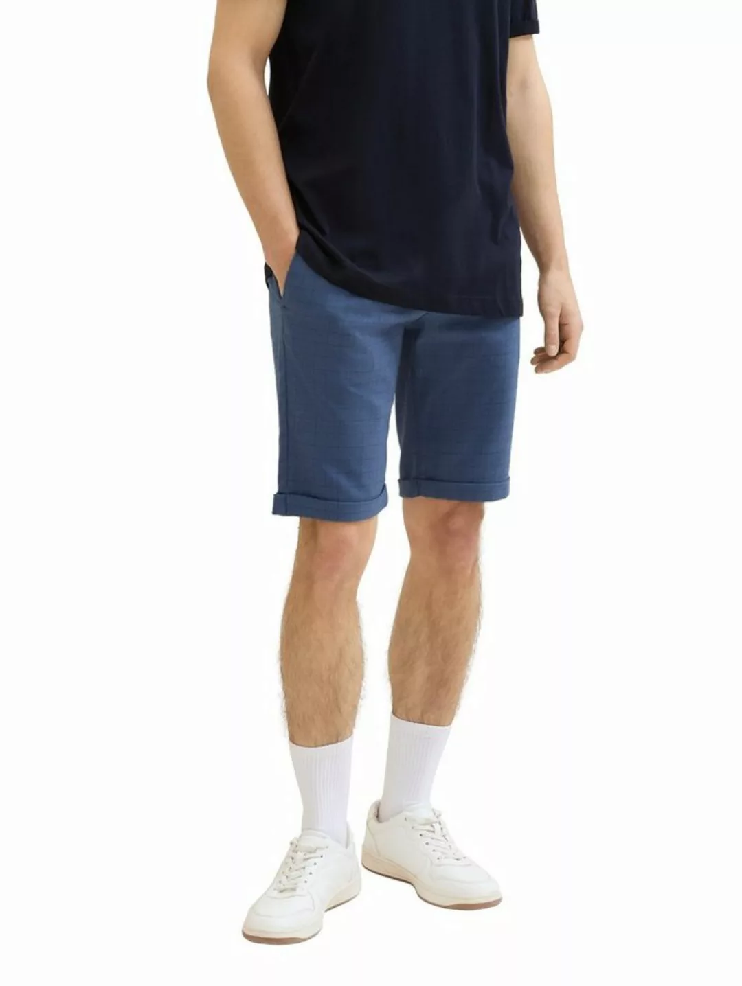 TOM TAILOR Denim Chinoshorts in karierter Optik günstig online kaufen