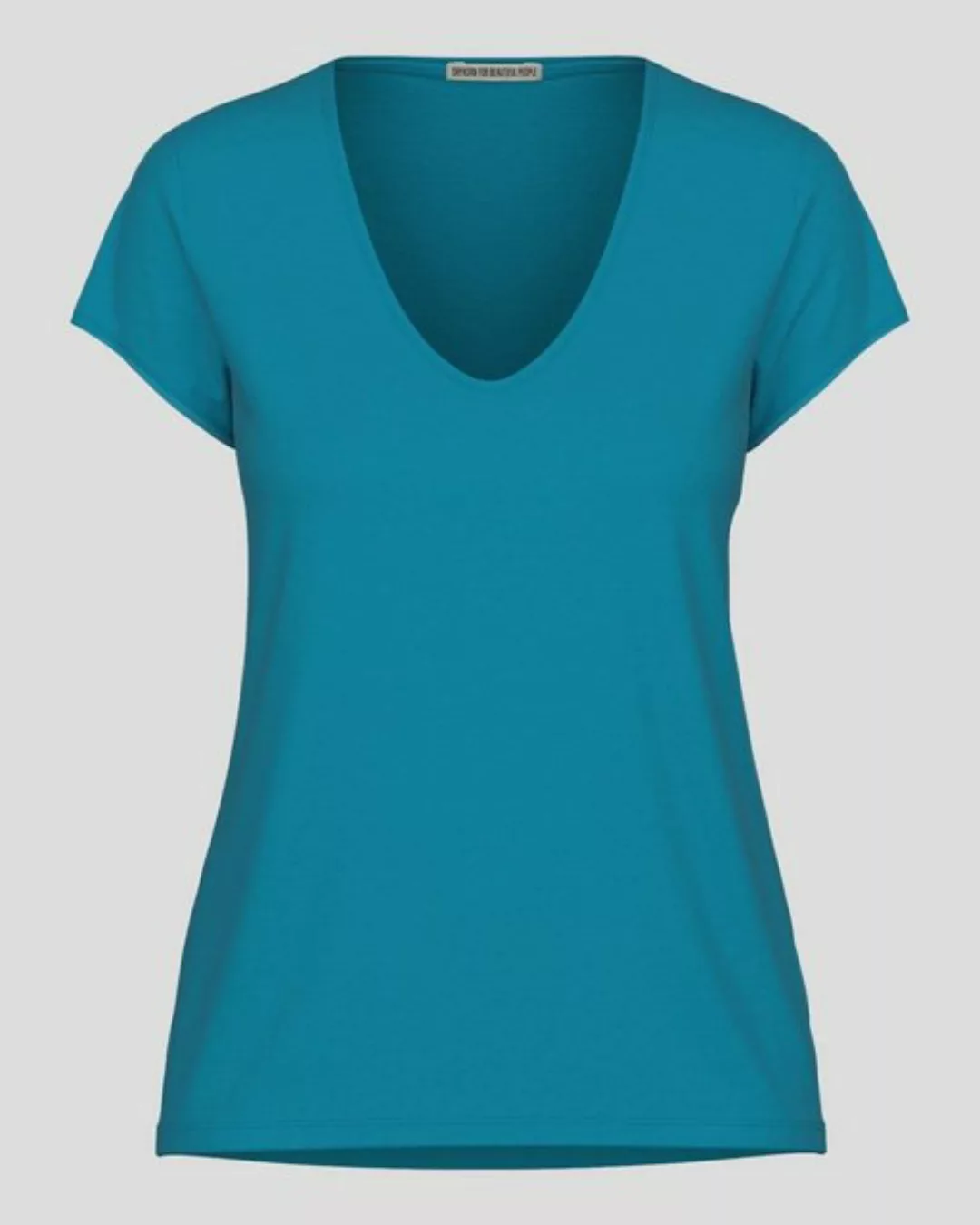 Drykorn Rundhalsshirt blau (1-tlg) günstig online kaufen