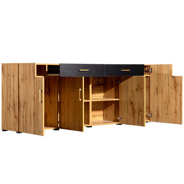 IDEASY TV-Schrank TV-Board,Küchenschrank, Aufbewahrungsschrank, (208 x 39.5 günstig online kaufen