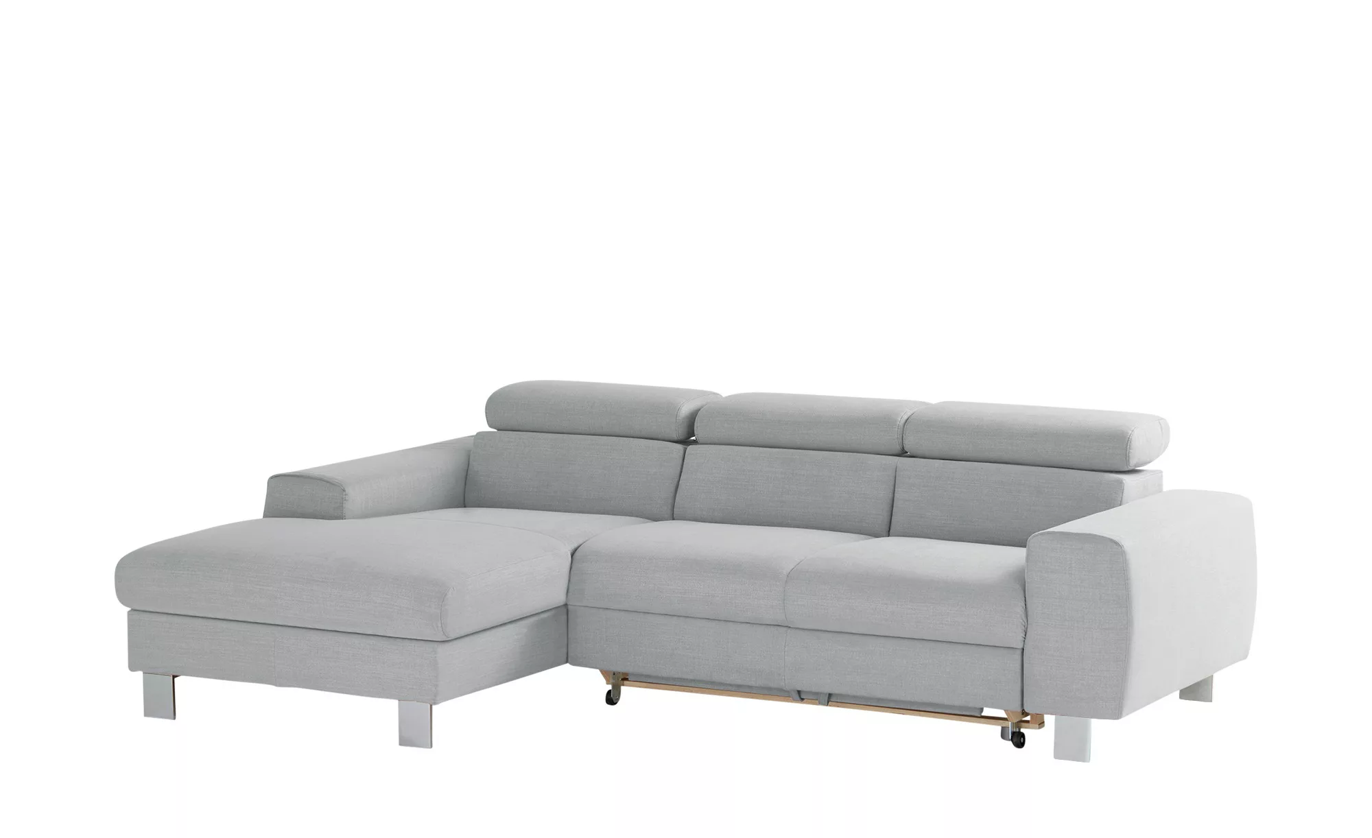 uno Ecksofa  Los Angeles ¦ grau ¦ Maße (cm): B: 244 H: 72 T: 166 Polstermöb günstig online kaufen