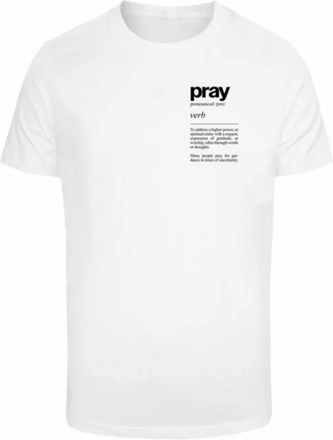 Mister Tee T-Shirt Pray Definition Tee günstig online kaufen