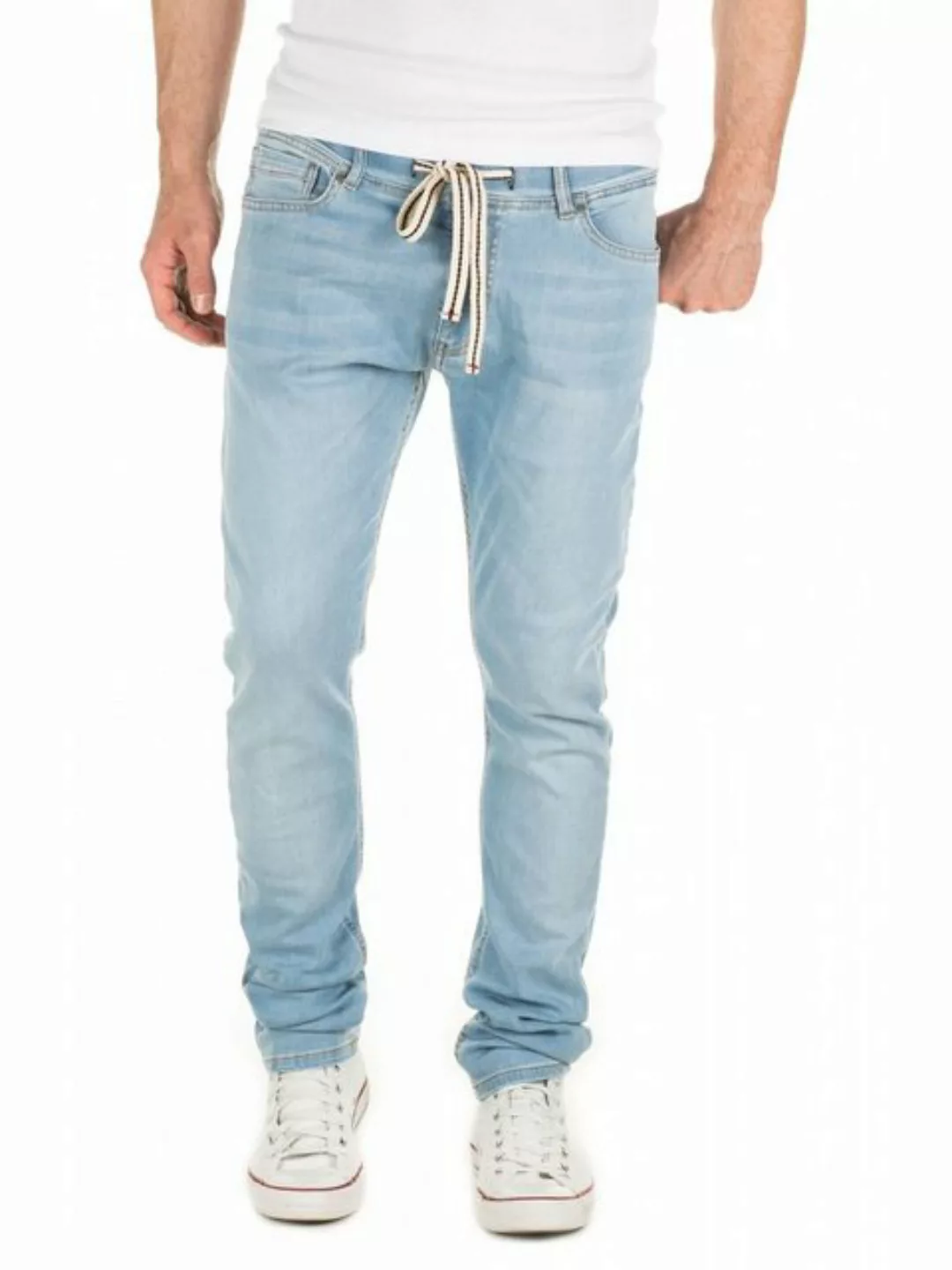 Yazubi Slim-fit-Jeans Herren Sweathose in Jeansoptik Rick Schmale Jeans, mi günstig online kaufen