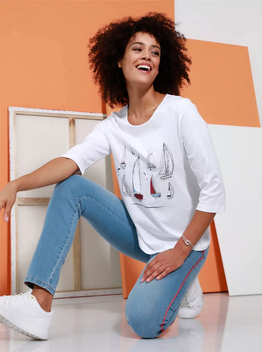 Classic Basics 3/4-Arm-Shirt "Shirt", (1 tlg.) günstig online kaufen