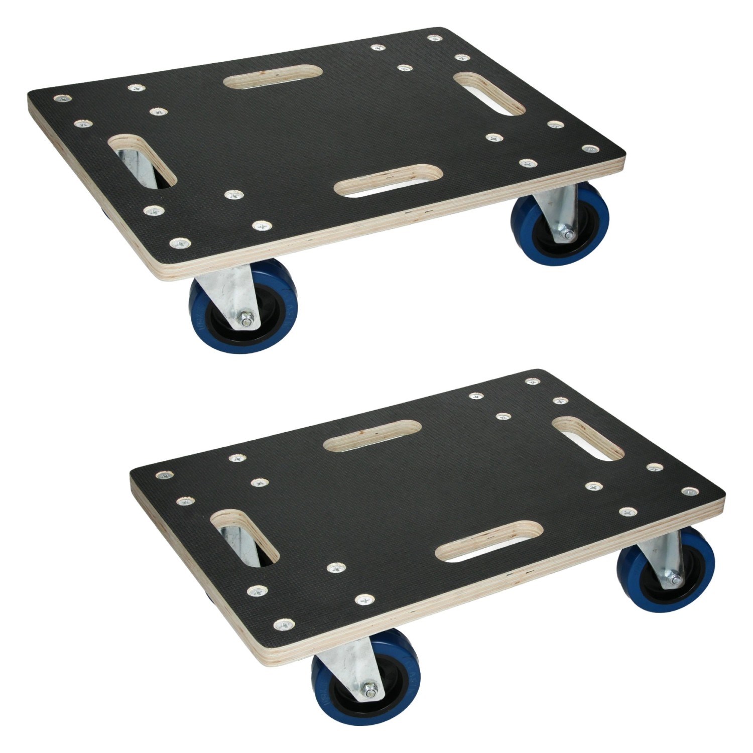 ECD Germany 2Er Set Transportroller 35x50 cm bis 800kg Siebdruckplatte Roll günstig online kaufen