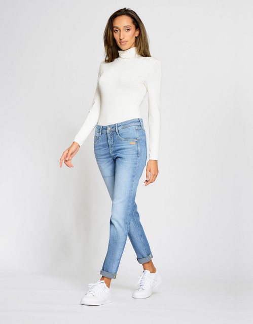 GANG Slim-fit-Jeans - Basic Jeans Damen - Relaxed Fit Jeans günstig online kaufen