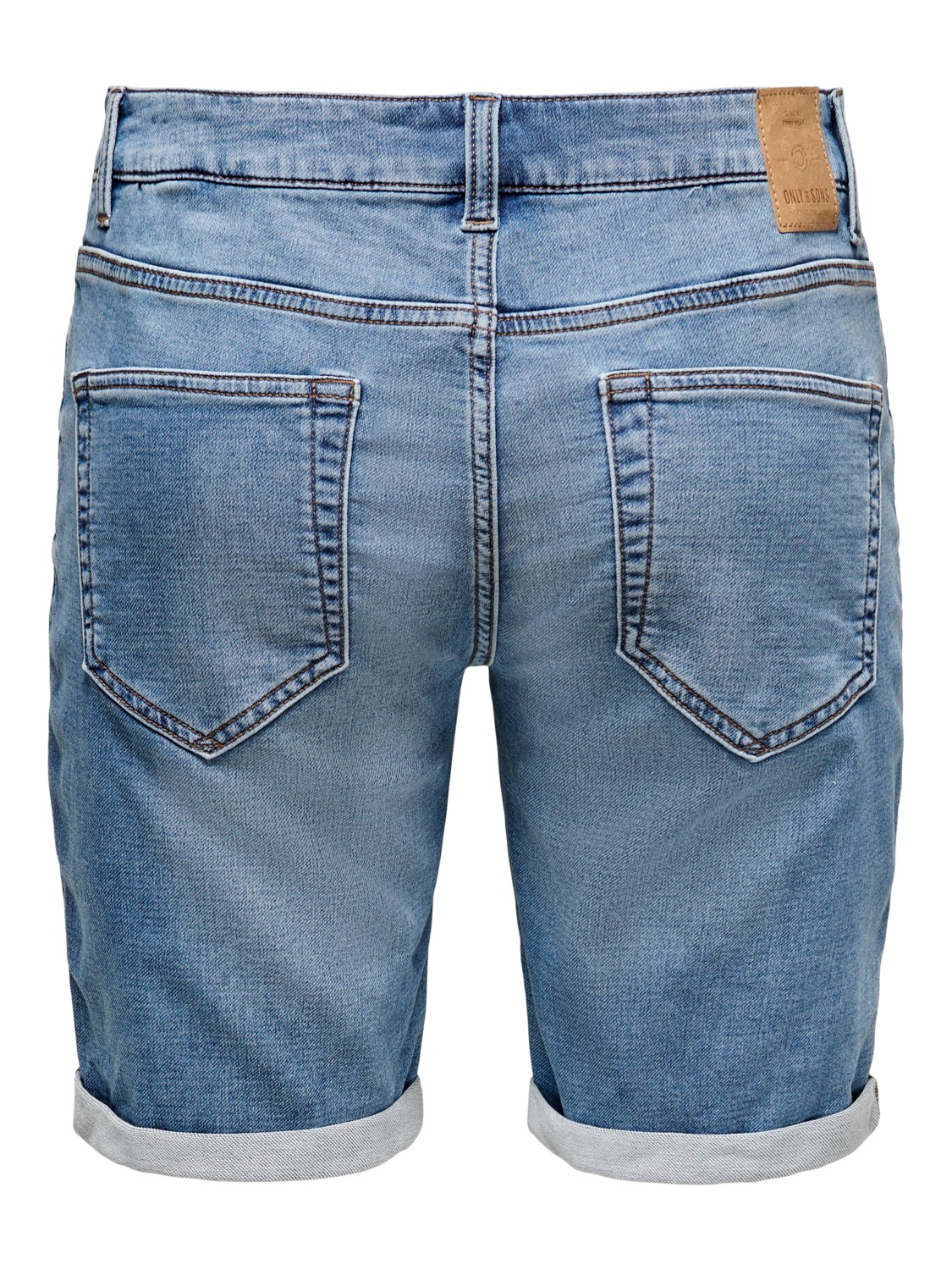 Only & Sons Herren Jeans Short ONSPLY JOG BLUE SHORTS PK 8584- Regular Fit günstig online kaufen