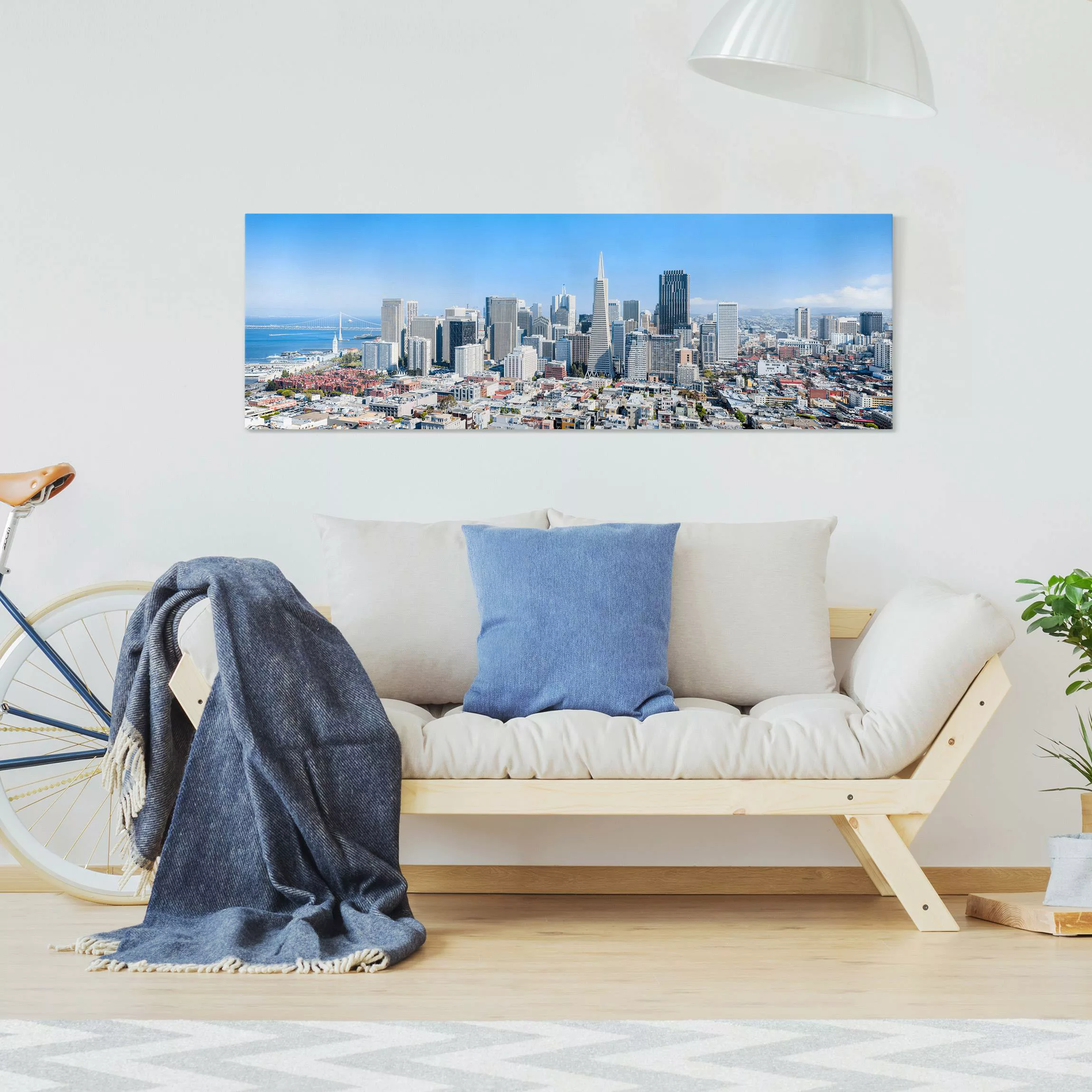 Leinwandbild San Francisco Skyline günstig online kaufen