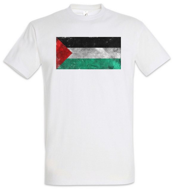 Urban Backwoods Print-Shirt Palestine Flag Vintage Herren T-Shirt Palestine günstig online kaufen