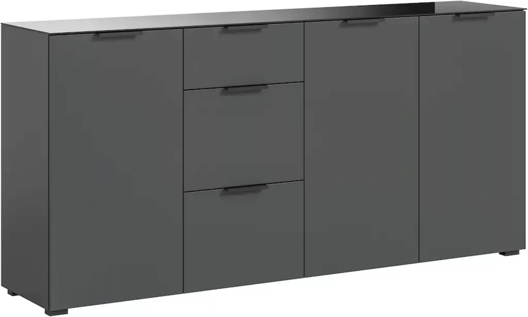 INOSIGN Sideboard "Raio, Breite 179 cm, 3 Türen, 3 Schubkästen, Oberboden m günstig online kaufen