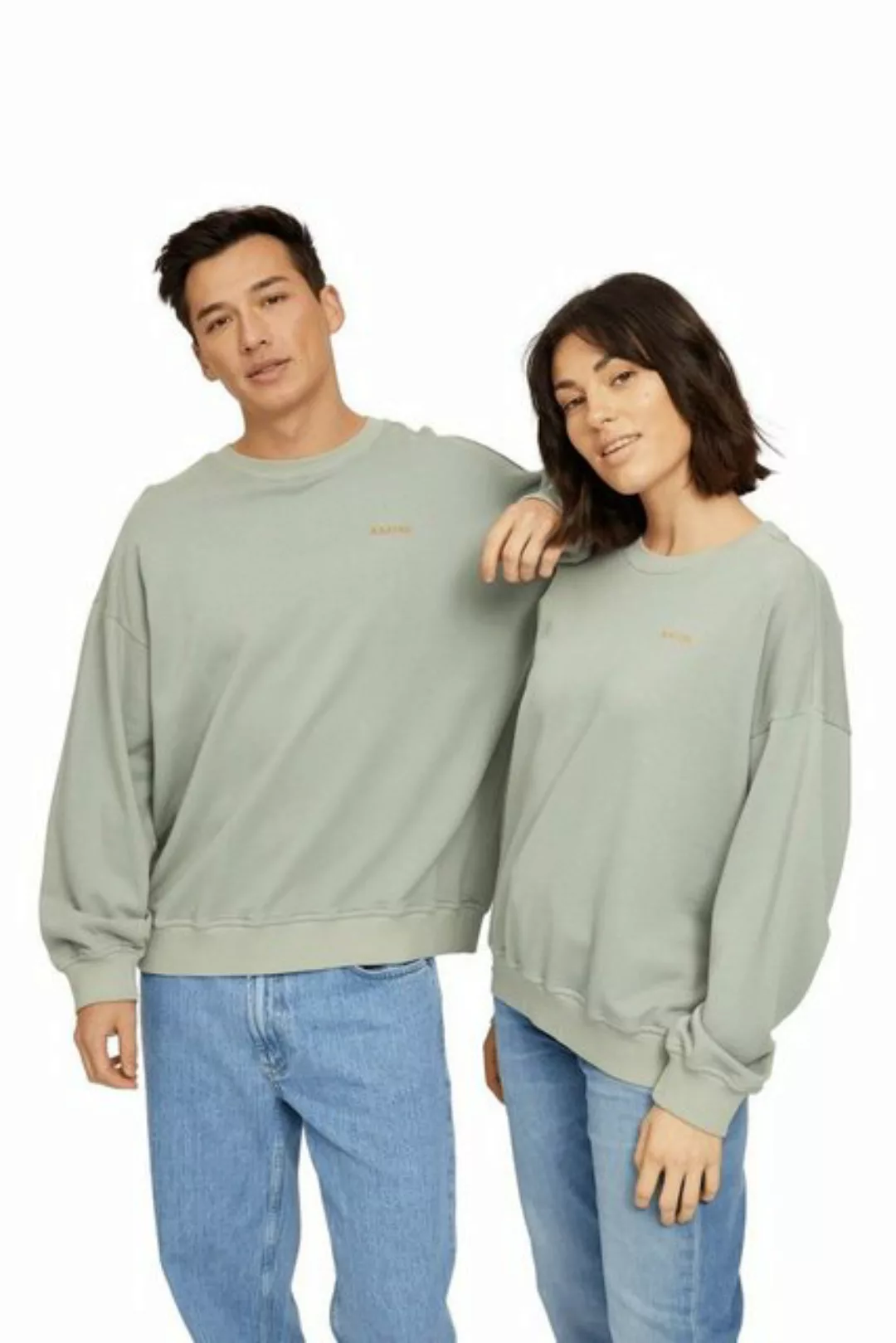 MAZINE Sweatshirt ROCKLAND SWEATER Grün Top Modische Unisex Sweatshirt günstig online kaufen