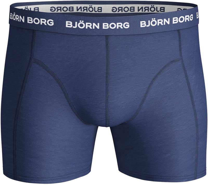 Björn Borg Shorts 3er-Pack Uni Blau - Größe L günstig online kaufen